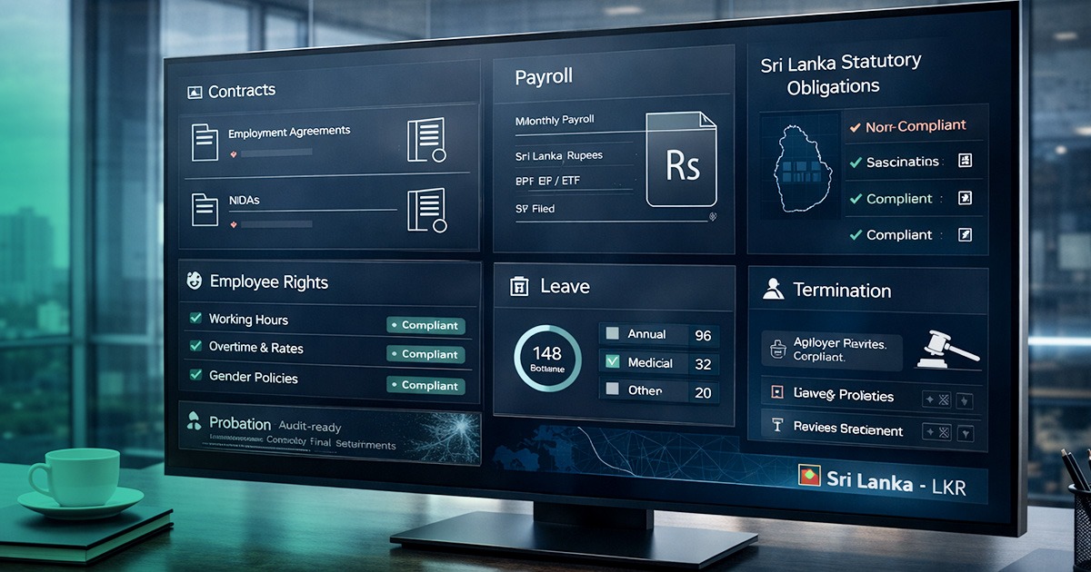 Employment Law in Sri Lanka: What Foreign Employers Must Get Right